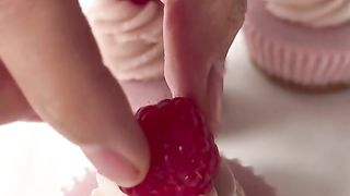 Raspberry cheesecake