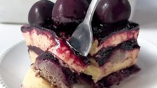 Cherry tiramisu