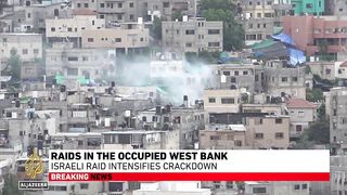 Raids in the Occupied West Bank: Israeli raid intensifies crackdown