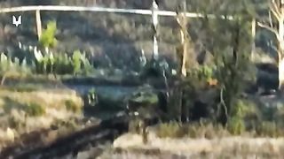 Ukraine Russia War | 73rd Naval Special Operations Center Drones Target Russian AFVs | Unk | RCF