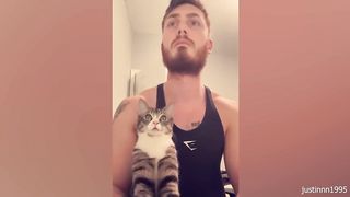 Like cat like owner ???? Funniest Cats and Humans Video 2023.