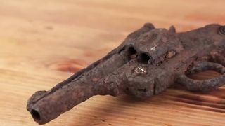 Restoration and repair of an old pistol