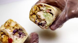 Chicken Wrap, Quick And Easy Recipe By Recipes of the World 3