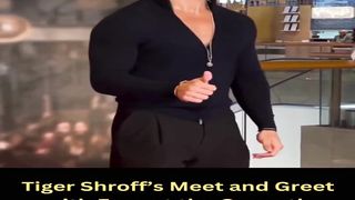 Tiger Shroff’s Meet and Greet with Fans at the Ganpath Premiere #tigershroff #youtubeshort #shorts #trending #viral #shortvideo