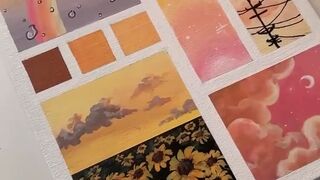 Yellow mood board