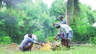 FULL CHICKEN ROAST | Whole Fried Chicken Recipe Cooking in village | Free Range Chicken Recipe 2