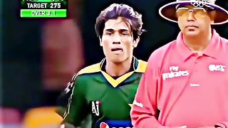 Cricket video amir bowling