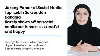 RARELY SHOWS OFF ON SOCIAL MEDIA BUT IS MORE SUCCESSFUL AND HAPPY