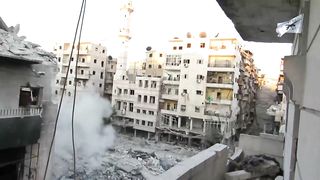 Aleppo Urban Conflict | FSA's Improvised Cannons vs. SAA Fighting Positions | June 23, 20 | RCF