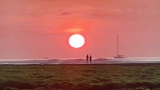 SUNSET ULU WATU BALI ISLAND