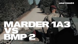 UA POV: Marder 1A3 in Ukraine vs. Russian BMP-2 - A United24 Video | RCF