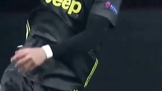 Ronaldo's rare moment
