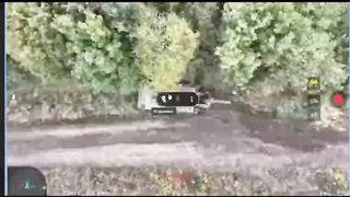 UA POV: Destruction of Russian 2S4 Tyulpan in Kupiansk - October 13, 2023 | RCF