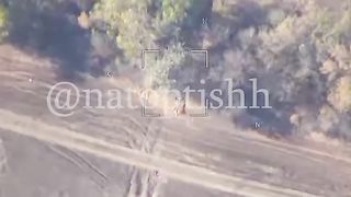 RU POV: UAV Lancet Destroys Ukrainian M-777 Howitzer | RCF