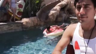 I'll never run at the pool again