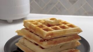 How to make waffles ???? ( subscribe &  on add please )