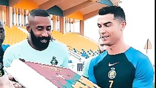 #shorts احتفال بعيد ميلاد رونالدو