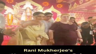 Rani Mukherjee's Heartwarming Durga Puja Moment #ranimukherjee #shorts #short #trending #viral #bollywood #shortvideo