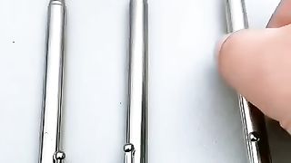 *Mini Metallic Portable Retractable Telescopic