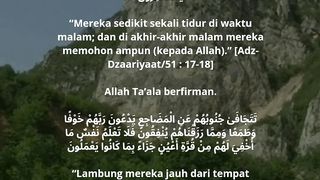 Pengertian dan hukum sholat tahajjud