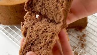 Chocolate chiffon cake 2