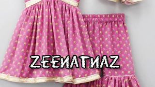 Stylish baby dress designing new collections Zeenat Naz