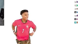 Kai Cenat Tries To Jump Like IShowSpeed