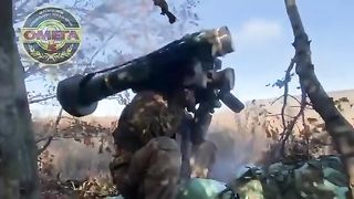 Ukraine Russia War | Fighter Hits Russian Tank with Javelin ATGM | Vodiane, Donetsk Region | RCF