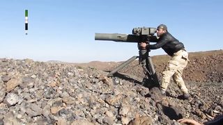 Rare Video: FSA BGM-71 TOW Team Under Fire | Daraa, 2/27/2015 | RCF