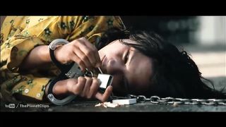 David Belle and Cyril Raffaelli Fight with Giant Man _ District B13 Full Action