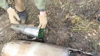 Recovery of Shot-Down US HIMARS Rocket over Donetsk | Ukraine Russia War | RCF