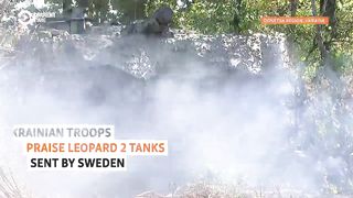 Ukrainian Troops Praise Leopard 2 Tanks Sent By Sweden | Stridsvagn 122 Instills Fear | RCF