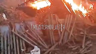 Ukraine Russia War | Ukrainian Government Forces Outpost After Russian Strike | RCF