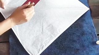 Desain warna layangan cuma dengan cat