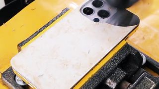 He made a DIY Leather Phone Case What an amazing result!