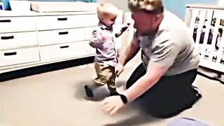 Daddy Love towards his baby