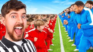 100 kids 100 adults (Mr. Beast)
