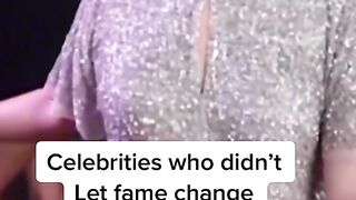 Humble celebrities