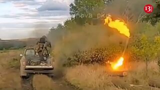 Russian who wanted to shoot down the Ukrainian tank was disgraced-the missile complex exploded