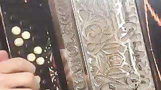 Guess who this great concertina player is