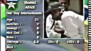 Shahid Khan Afridi 100 off 37 Balls vs Sri Lanka at Nairobi in 1996