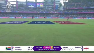 Marco Jansen's all-round brilliance at show in Mumbai  CWC23