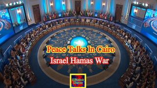 Israel Hamas war and peace talks in Cairo Egypt