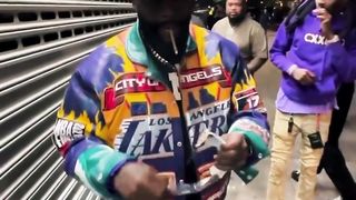 Rick Ross, Meek Mill & Jim Jones linkede up in Harlem