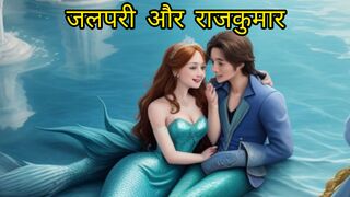 The mermaid and witch story in english