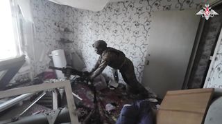 Ukraine Russia War | Russian Airborne Forces Fire AGS-17 in Artemovsk | RCF