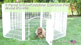 Pet Playpen with Door