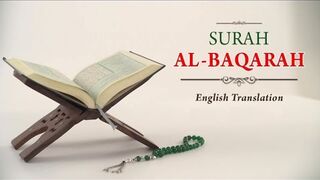 Quran: 2. Surah Al-Baqara (The Calf): Complete Arabic and English translation HD 2