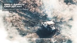 Ukraine Russia War | BMP Runs Over 4 Russian Soldiers | Oct 2023 | Eastern Ukraine | RCF