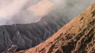 Rombongan artis douyin to Bromo Indonesia